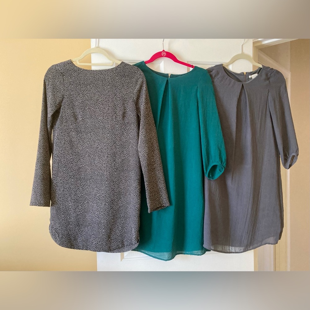 Three H&M dresses, like new, size 2